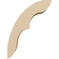 thumbnail image 3 of Ekena Millwork 5"W x 12"D x 16"H Ozark Rough Cedar Woodgrain TimberThane Knee Brace, Primed, 3 of 6