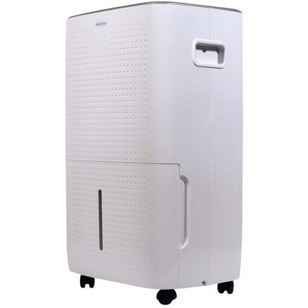 

Soleus 50-Pint Energy Star Rated Portable Dehumidifier with Automatic Pump Mirage Display & Tri-Pat Safety in White DSJ-50EIPW-01