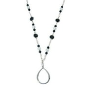 Lanyard- Black And Pearl