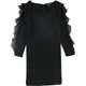 thumbnail image 1 of Vestido acampanado American Living Georgette A-Line negro 18, 1 of 1