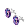 thumbnail image 2 of Unicorn Elegant Mens Cufflink Set for Formal Attire, Crafted with Stainless Steel, for Business Meetings or Special Occasions, 2 of 6