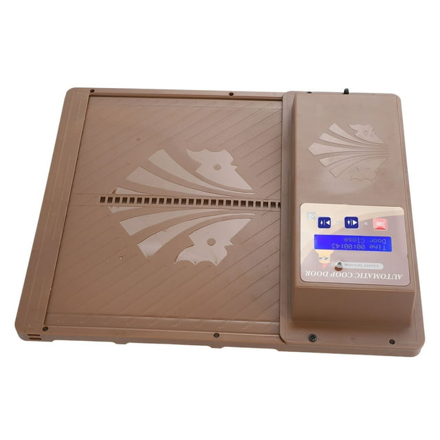 Puerta de Gallinero Programable Eléctrica USB 3 en 1 Puerta Automática de Gallinero Puerta de Pollo USB con Temporizador para Seguridad de Gansos de Patos de Granja ANGGREK Otros