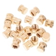 thumbnail image 1 of 20pcs Heat Set Insert 8x8mm Brass Threaded Insert Female Thread Heat Set Insert Supply, 1 of 8