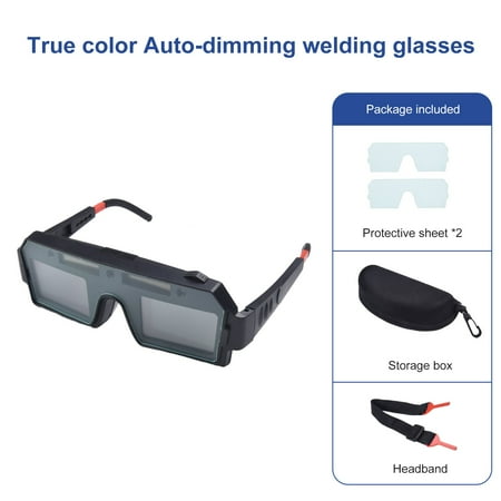 

Dimming Welding Glasses Arc Welding Solar Special Anti-Glare Glasses Set
