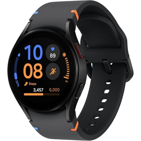 SAMSUNG Galaxy Watch FE 40mm LTE AI Smartwatch w/Fitness Tracking, BIA Sensor, Personalized HR Zones, Heart Rate Tracker, Sleep Monitor, 2024, Black