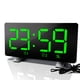 thumbnail image 2 of Reloj Despertador Digital Curvo Regulable Pantalla Led Reloj Digital Para Niños Mayores Ultra Claro Número Grande Brillo Snooze 12/24H Reloj Despertador Para Dormitorio Oficina sonducket HA024315-01, 2 of 5