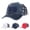 Blue, variant on Men Women Washed Distressed USA Baseball Cap American Independence Day Fashion Visor Hat