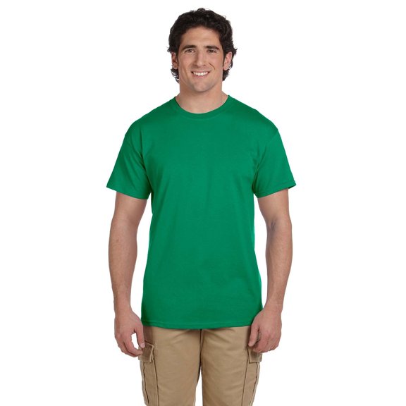 Gildan Ultra Cotton T-Shirt - G200 6oz., Kelly Green, S, Pack Of 3, Men's T-Shirt