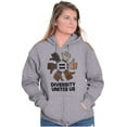 thumbnail image 4 of Diversity Unites Us Social Justice Zip Up Hoodie Men's Women's Brisco Brands S, 4 of 6