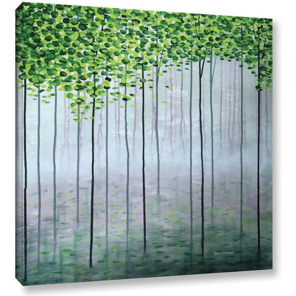 ArtWall Herb Dickinson "Everglades III" Gallery-wrapped Canvas