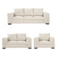 thumbnail image 1 of Sala Taos 3 Piezas Crema (Sofá, Love Seat y Sillón), 1 of 7