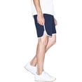 thumbnail image 2 of American Apparel Men's Interlock Basketball Shorts, Navy/White, X-Small, 2 of 4