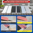 thumbnail image 6 of Ruedamann 3' x 30" Threshold Ramp with Non-slip Surface,Portable Aluminum Wheelchair Ramp, Ramps for Wheelchairs,Home,Steps,Stairs,Handicaps,Doorways,with Bag (MR607W-3), 6 of 9