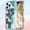 D, variant on For iPhone 17e/16e Phone Case,Compatible With Mag-Safe,Elegant Colorful Floral Print Pattern,Transparent Back,PC TPU Hybrid Shockproof Anti-fall Non-Slip Drop Protection,Phone Case,C