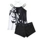 thumbnail image 2 of Trajes de baño tankini para mujer Trajes de baño de dos piezas con estampado de moda para mujer Tirantes ajustables Sin espalda Trajes de baño para mujer Trajes de baño tankini para mujer, 2 of 4