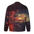 thumbnail image 4 of IROINNID Reduced Crew Neck Pullover Sweatshirts Lounge Graphic Print Long Sleeve Daily Fit 3D Printed Sweatshirts Tops,Black, 4 of 4