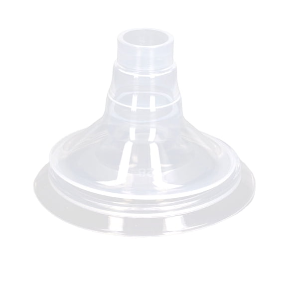 protectores de silicona para extractor de leche, cubierta de PP, ordeño rápido, accesorios suaves para extractor de leche, boca ancha de 1,1 pulgadas