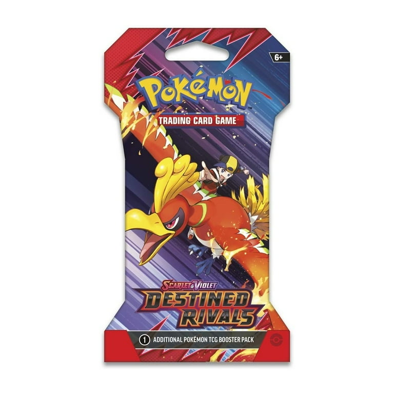 Pokemon, TCG Scarlet and Violet Destined Rivals, 8 Booster