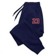 thumbnail image 2 of Pantalons de Jogging en Molleton Imprimé de Luxe pour Hommes, Pantalons de Jogging Chauds, Multiples Packs, Pantalons d'Extérieur Droits, Automne Hiver, 2 of 4