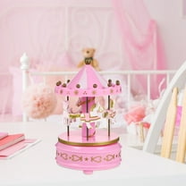 WHAMVOX  Little Birthday Women Carousel Music Box Christmas Gift Child