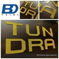 thumbnail image 3 of BDTrims | Tailgate Plastic Letters Inserts fits 2014-2021 Tundra Models (Yellow Carbon), 3 of 3