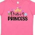 thumbnail image 4 of Inktastic Mimi's Princess Crown and Flowers Girls Toddler T-Shirt, 4 of 5