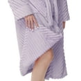 thumbnail image 4 of Enwphrey Lavender Women Robe Soft Cozy Warm Bathrobe Ladies Long Fleece Plush Comfy Spa Housecoat Lightweight Robe for Women(XS,Lavender), 4 of 6