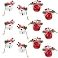 thumbnail image 2 of EeaseMX 12 campanas navideñas colgantes para árbol de Navidad, 2 of 8
