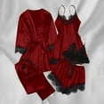 thumbnail image 2 of Turilly Women's Sleepwear Long Pants Pajama Sets Five Piece Set Home, 2 of 6