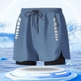 thumbnail image 1 of Poolside Relaxation Men Athletic Shorts Breathable Swimwear Lightweight Design, 1 of 10
