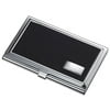 visol products jupiter leather and business card holder