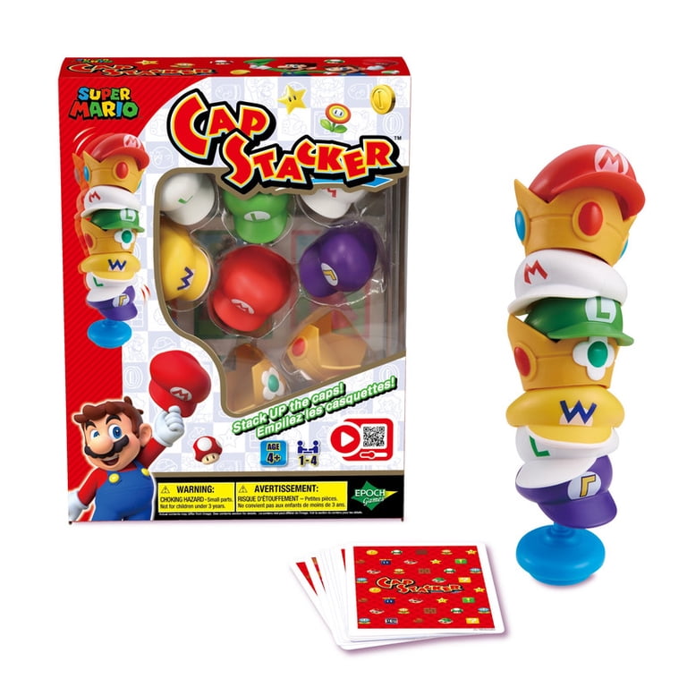 Epoch Games Super Mario Cap Tower Balancing Game photo 1
