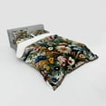 thumbnail image 2 of Ambesonne Floral Eucalyptus Bedding Set 4 Pcs, Western Bloom, King, Dark Tan Multicolor, 2 of 2