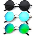 thumbnail image 1 of Gafas de sol redondas polarizadas retro KALIYADI Metal UV400 47 mm, 1 of 8
