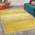thumbnail image 2 of Palette Decorative Rug, Abstract Vortex Swirls and Shapes Pattern Vibrant Pastel Color Gradients, Quality Carpet for Bedroom Dorm and Living Room, 6 Sizes, Mustard White, by Ambesonne, 2 of 4