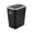 Black, variant on Mlkoz Waste Bins Clearance, Trash Can For Bathroom Trash Can With Lid Garbage Can With Pre Lid Plastic Wastebasket With Popup Lid For Toilet Office Bedroom Trashcan, Men Gifts