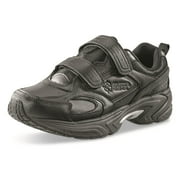 Guide Gear Mens Hook-and-loop Walking Shoes Black 9.5D (Medium)