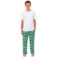 thumbnail image 2 of Disney Toy Story Pajamas Men's Pizza Planet Aliens AOP Lounge Pajama Pants, 2 of 5