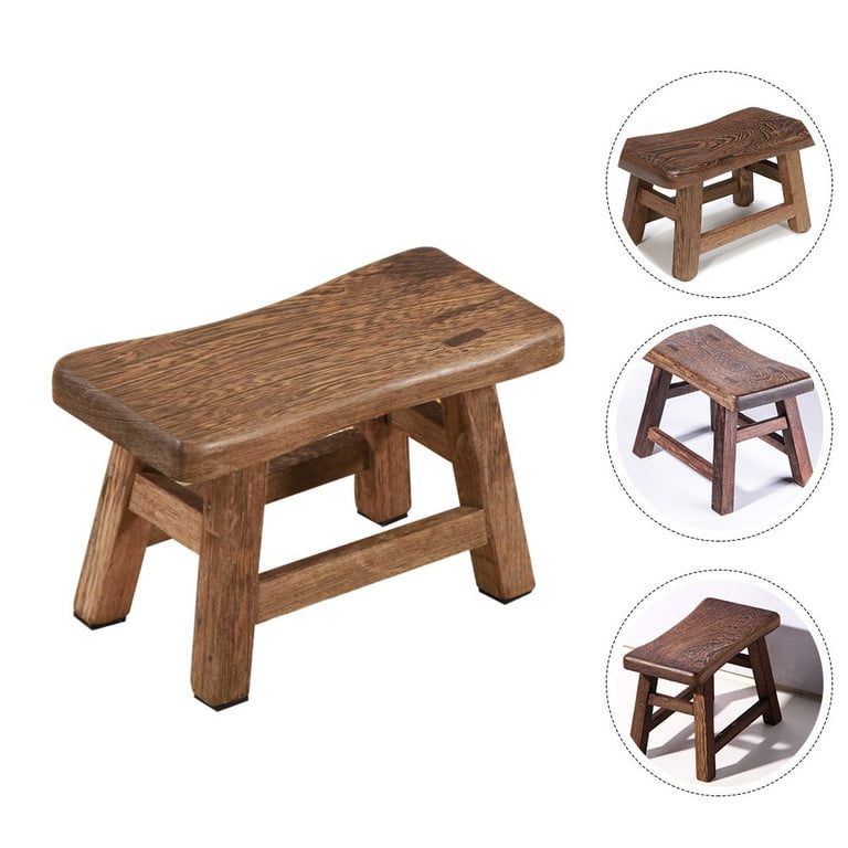Portable Wooden Shoe Changing Stool Convenient Step Stool - Temu