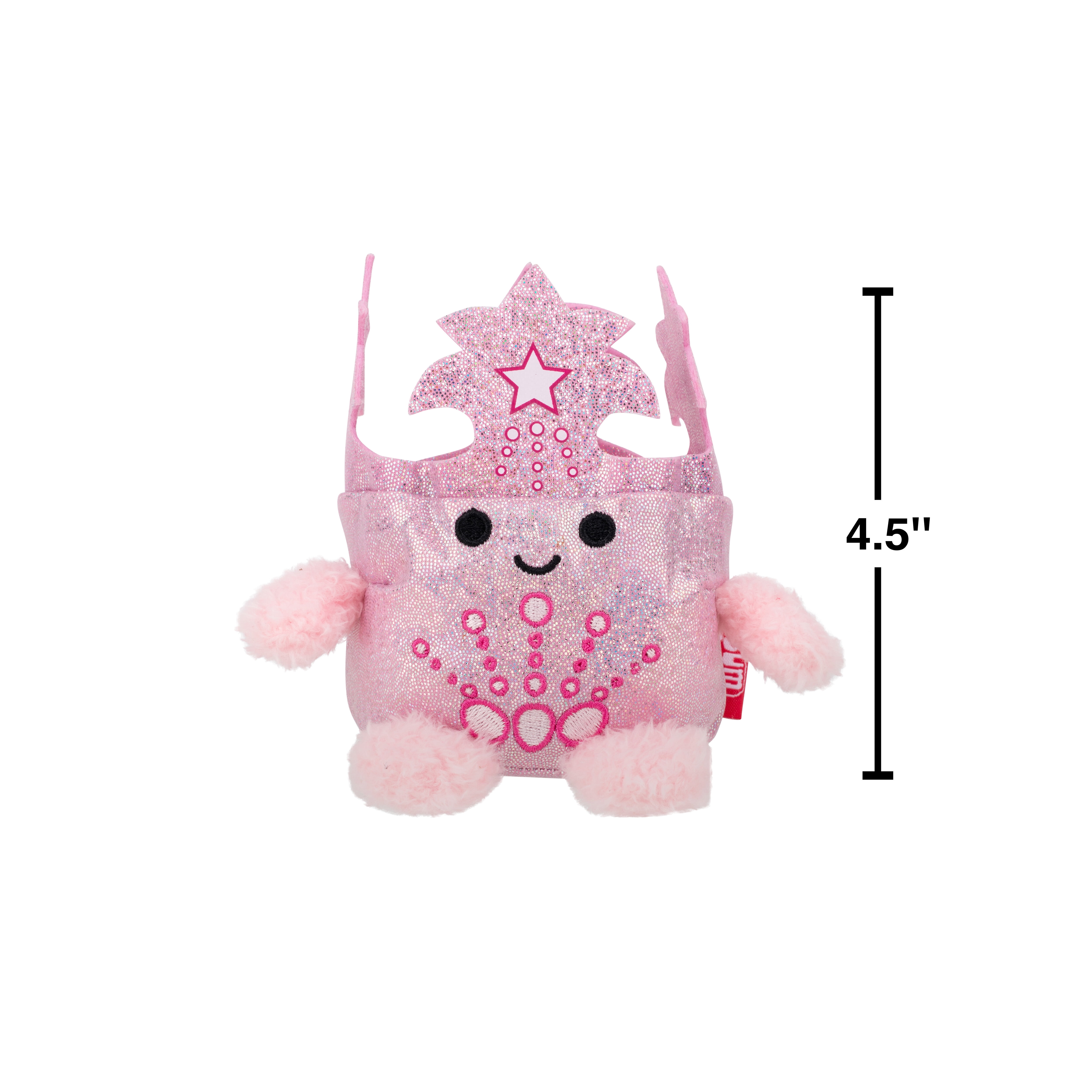 Wizard of Oz Glinda the Good Witch 4.5 Inch Plush Toy With Crown