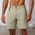 thumbnail image 2 of Pantalones deportivos de 3 cortes para hombre, para actividades al aire libre, de nailon y spandex ligeros, de secado rápido, con una longitud de 12,7 cm, para senderismo y actividades de ocio., 2 of 8