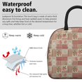 thumbnail image 3 of Womens Pioneer Flower Floral Print Pattern Lunch Box for Work,Insulated Lunch Bag for Women,Loncheras Para Mujer,Leakproof Adult Lunch Bag for Work,Beach,Travel,Picnic,Camping, 3 of 6