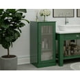 thumbnail image 2 of Palace Imports 100% Solid Wood 16.5" Bathroom Cabinet with Clear Glass Door, 2 of 5