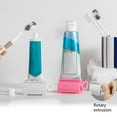 thumbnail image 5 of Vnanda 4Packs Rolling Tube Toothpaste Squeezer Toothpaste Seat Holder Stand Rotate Toothpaste Dispenser for Bathroom, 5 of 7