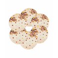 thumbnail image 7 of 13 Inch Round Placemats Set of 6, Maple Leaf Fall Non Slip Heat Insulation PP Table Mats, Thanksgiving Botanical Branches Washable Place Mats for Kitchen Dining Party Table Decor, 7 of 7