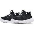 thumbnail image 4 of Under Armour Unisex- Kids' Grade School Runplay Running Shoe Black/White/White - 3024210-001, 4 of 5