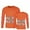Orange, variant on Long Sleeve Shirts for Men Work Men High Vis Reflective T Shirt Long Sleeve Mesh Shirts Work Shirt Light Blue Size XL