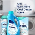 thumbnail image 2 of Downy In-Wash Scent Booster Beads, Cool Cotton, 13.4 oz, 2 of 6