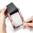 thumbnail image 7 of Alpaca Square PU Leather Luggage Tags, 2 Pack, with Privacy Cover and Stainless Steel Ring - Suitable for Travel, Backpack, Handbag - Bag Tags, Handbag Tags, 7 of 7