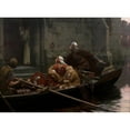 thumbnail image 3 of Edmund Blair Leighton 14x11 Black Modern Framed Museum Art Print Titled - In Time of Peril, 3 of 5